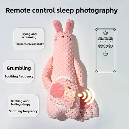 Baby Soothing Pillow with Remote-Controlled Patting Hand – Newborn Sleep Aid